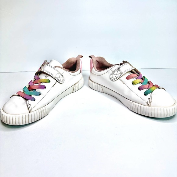 Minnie and Daisy Printed Sneakers Disney H&M White and pink shoes size 12.5 - Picture 8 of 12